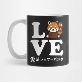 Love Red Panda Mug